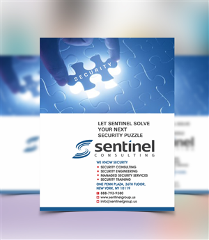 Werbe-Design von cb1318 für Sentinel Consulting, LLC | Design: #5608625