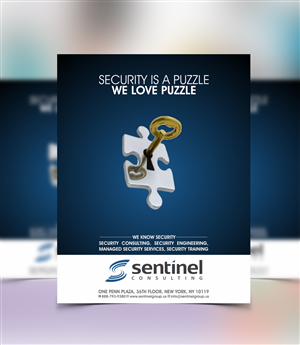Werbe-Design von cb1318 für Sentinel Consulting, LLC | Design: #5608675