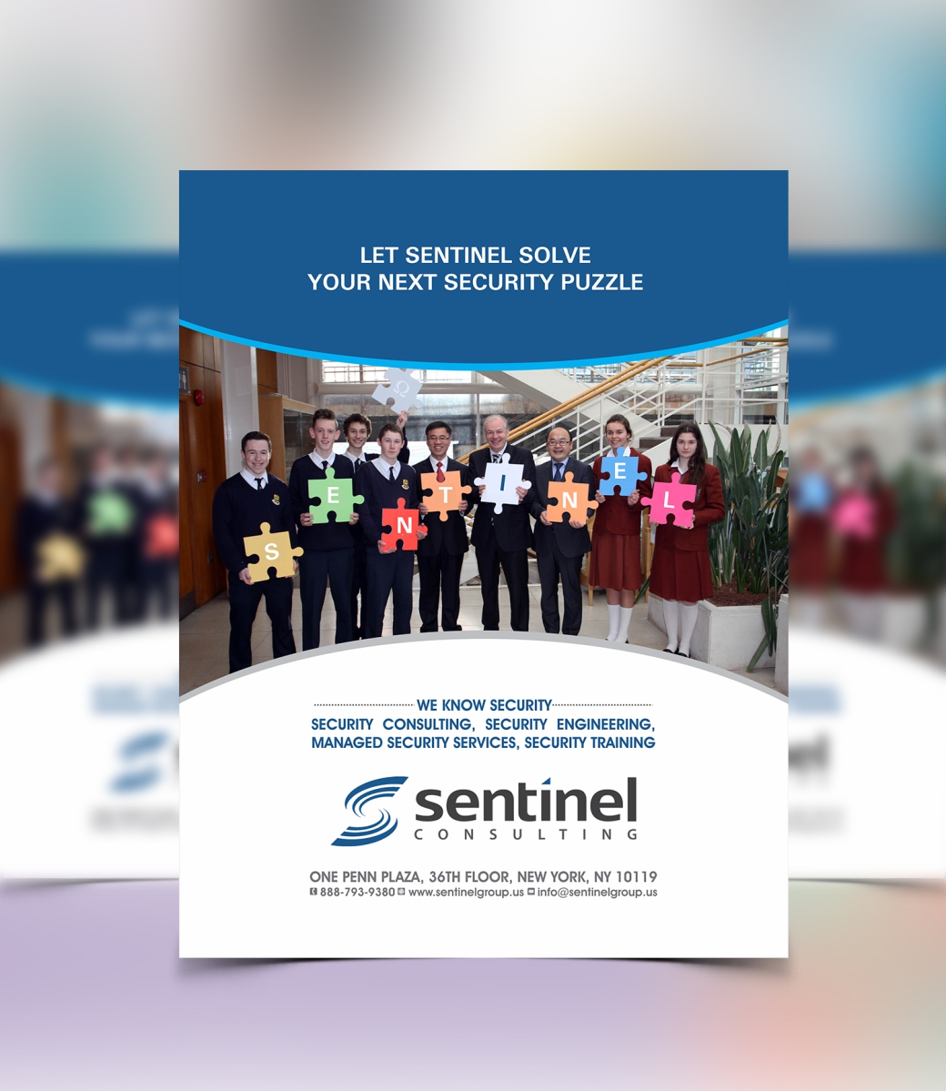 Werbe-Design von cb1318 für Sentinel Consulting, LLC | Design #5610162