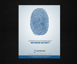 SIMPLE & POWERFUL Full Page Magazine Ad for Security Consultancy | Advertisement Design by Ovimatic