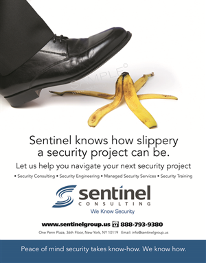 Werbe-Design von the artworks für Sentinel Consulting, LLC | Design #5602365