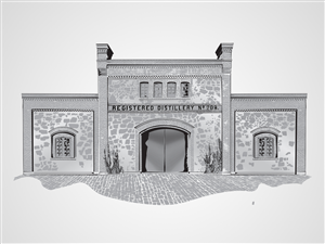 Distillery No. 209- original illustration | Diseño Con Ilustración por Voltage Gated