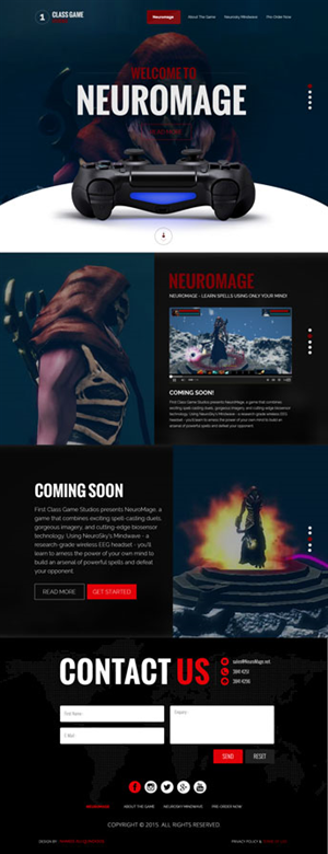Web Design by Ahmed @li for First Class Ventures, LLC | Design #5640727