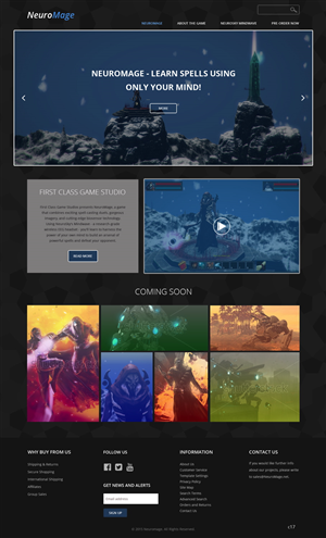 Web Design by pb for First Class Ventures, LLC | Design: #5609684