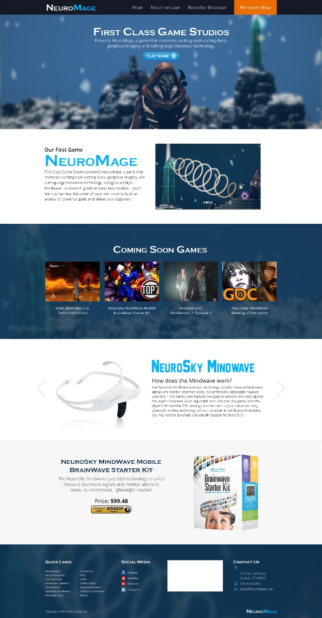 Web Design by the-lion-king for First Class Ventures, LLC | Design #5655491