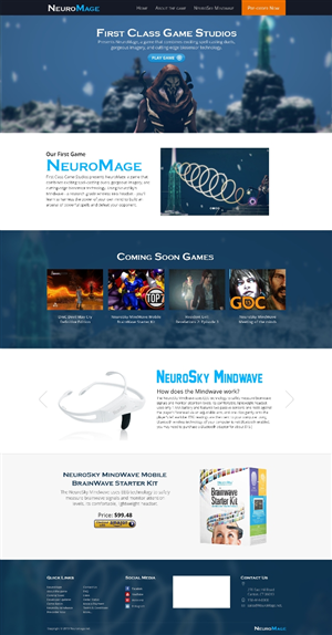 Web Design by the-lion-king for First Class Ventures, LLC | Design: #5655491