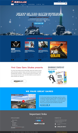 Web Design by the-lion-king for First Class Ventures, LLC | Design: #5655524