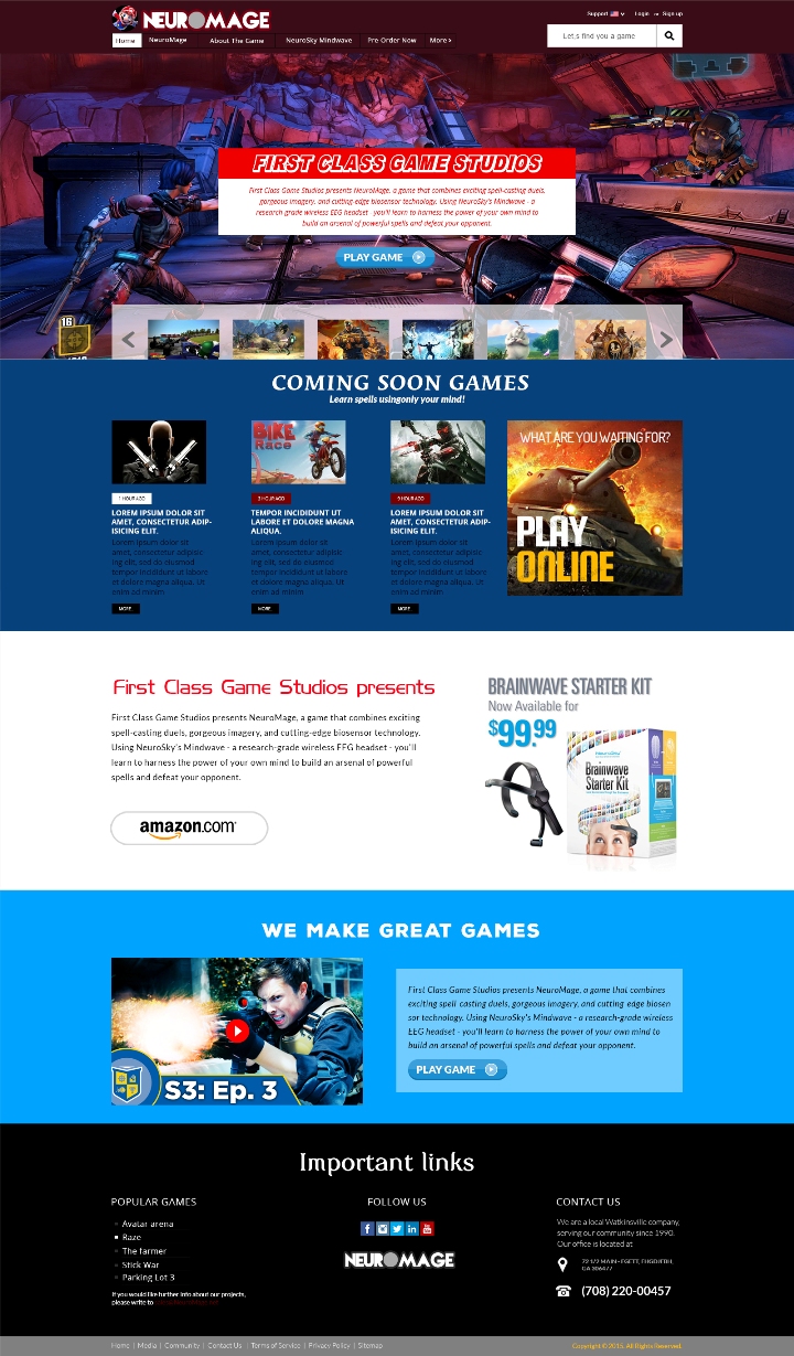 Web Design par the-lion-king pour First Class Ventures, LLC | Design #5674384