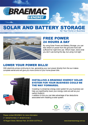 Advertisement Design by kinaka.honey for Braemac Energy (SA) Pty Ltd | Design: #5614588