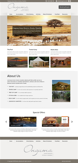 Web-Design von OM für dieses Projekt | Design: #5672397