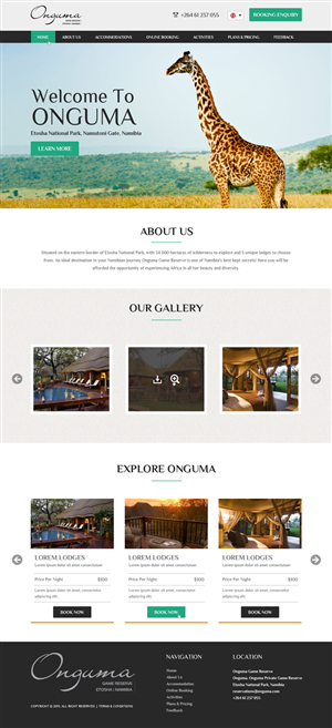 Web-Design von OM für dieses Projekt | Design: #5672403