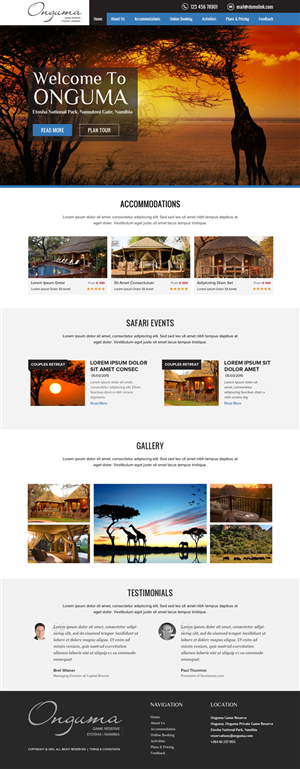 Web-Design von OM für dieses Projekt | Design: #5672413