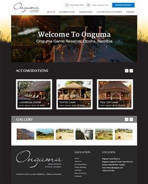 Web-Design von OM für dieses Projekt | Design: #5672456
