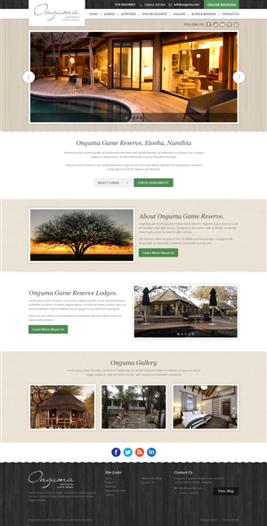 Web-Design von OM für dieses Projekt | Design: #5672486