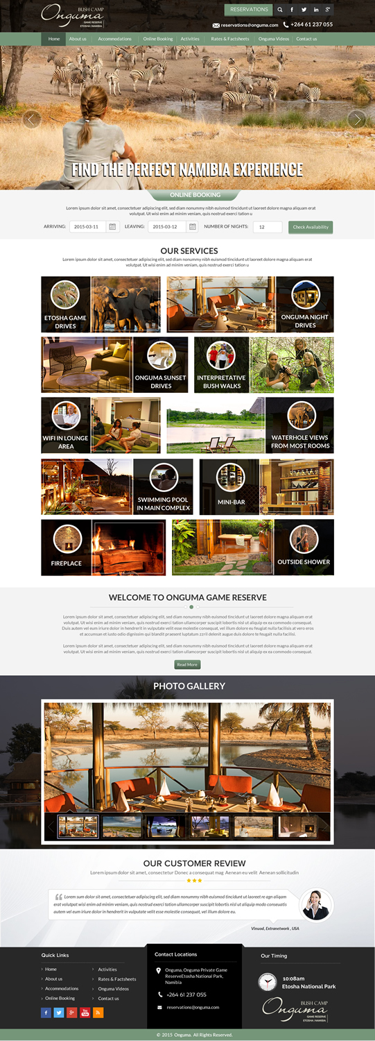 Web Design by Sbss for this project | Design #5671099