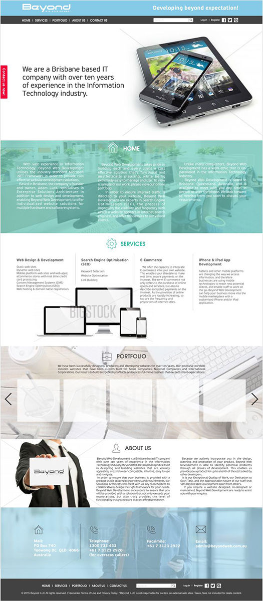 Design de Logo par Matei Sergiu pour Beyond Web Development Pty Ltd | Design #5610941