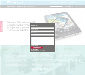 Logo-Design von Matei Sergiu für Beyond Web Development Pty Ltd | Design: #5610947