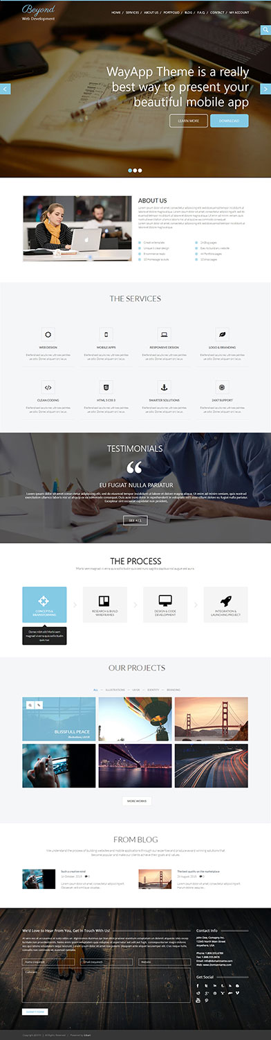 Logo Design by iLibart for Beyond Web Development Pty Ltd | Design #5609561