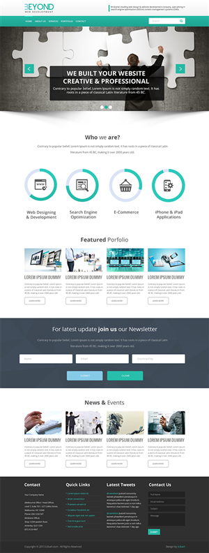 Logo-Design von iLibart für Beyond Web Development Pty Ltd | Design: #5609565