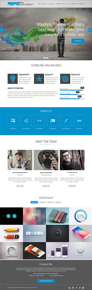 Logo-Design von iLibart für Beyond Web Development Pty Ltd | Design: #5616176