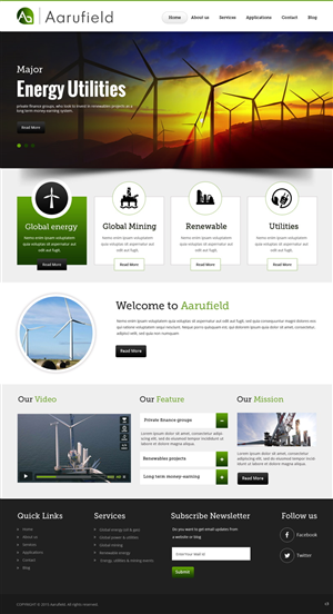 Web Design by pb for this project | Design: #5619284