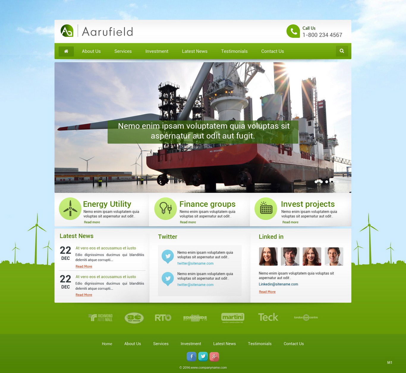 Web Design by pb for this project | Design #5619295