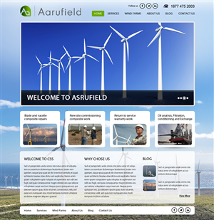 Web Design by OM for this project | Design: #5699207