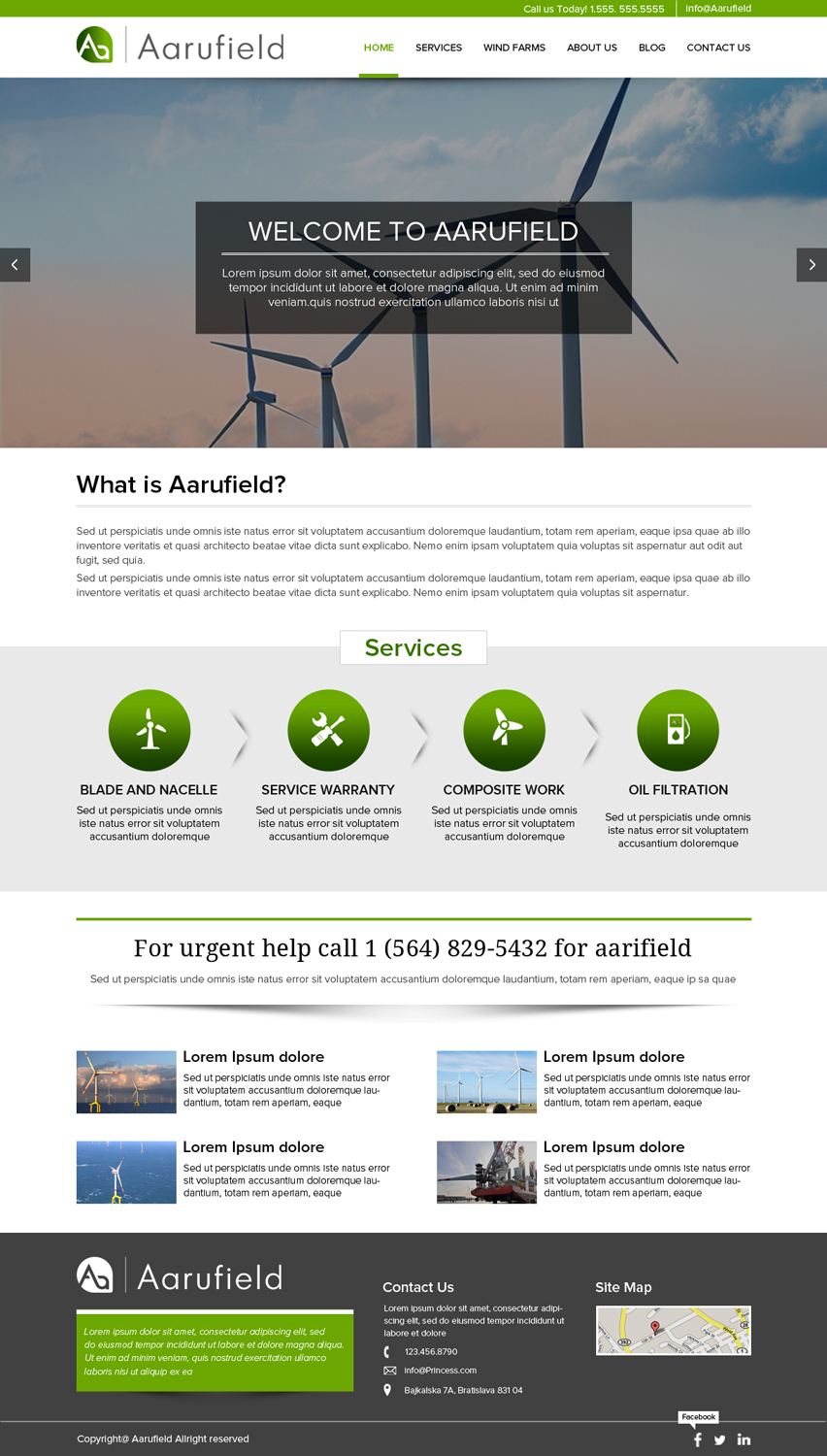 Web Design by OM for this project | Design #5699217