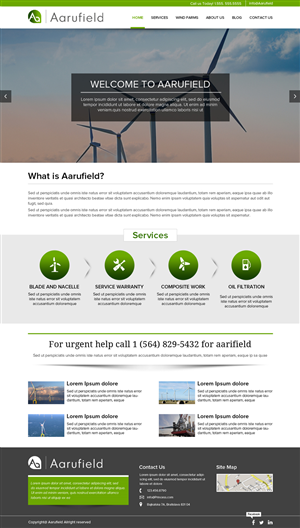 Web Design by OM for this project | Design #5699217