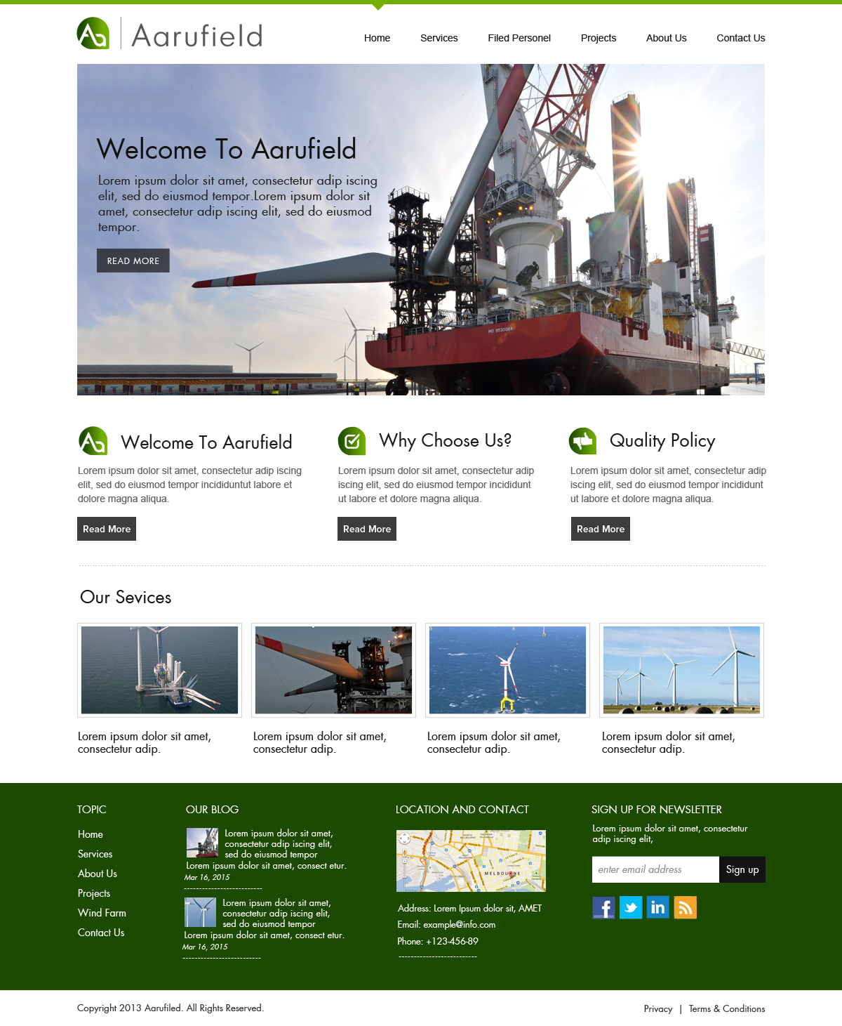 Web Design by OM for this project | Design #5699235