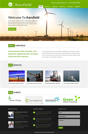 Web Design by OM for this project | Design: #5699246