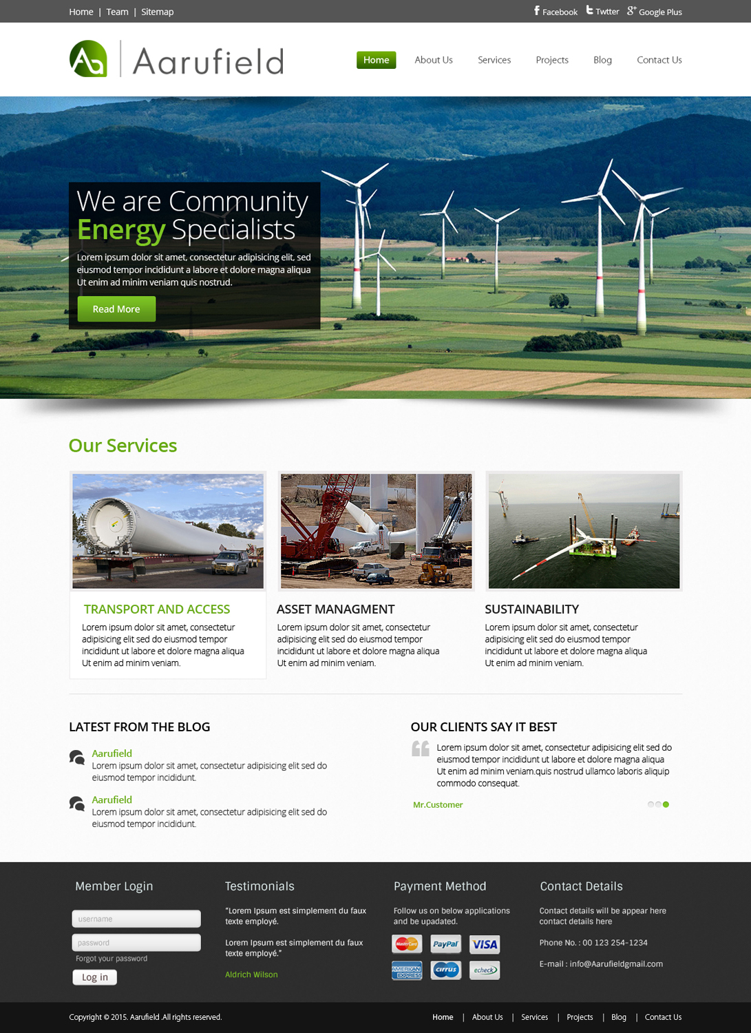 Web Design by OM for this project | Design #5699277