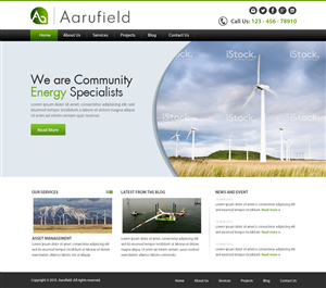 Web Design by OM for this project | Design: #5699296