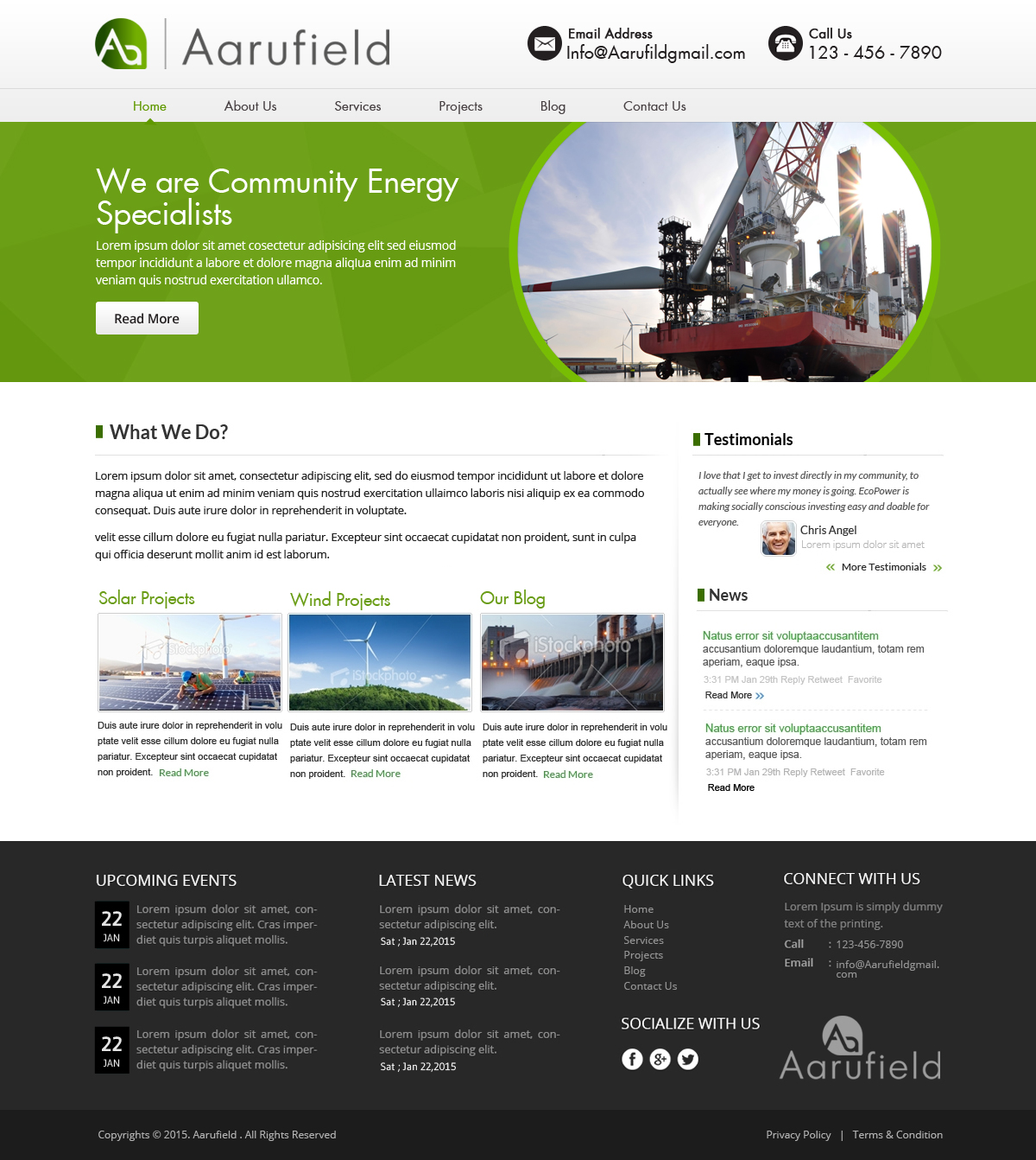 Web Design by OM for this project | Design #5699300