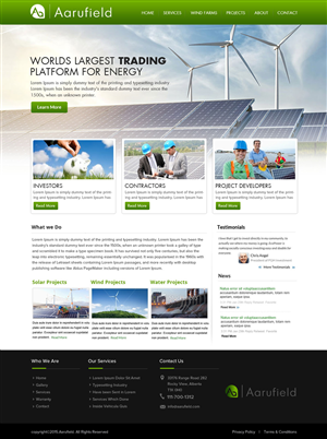 Web Design by OM for this project | Design: #5699310