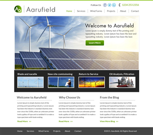 Web Design by OM for this project | Design: #5699319