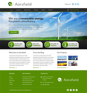 Web Design by OM for this project | Design: #5699336