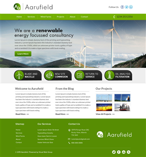 Web Design by OM for this project | Design: #5699341