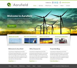 Web Design by OM for this project | Design: #5699349