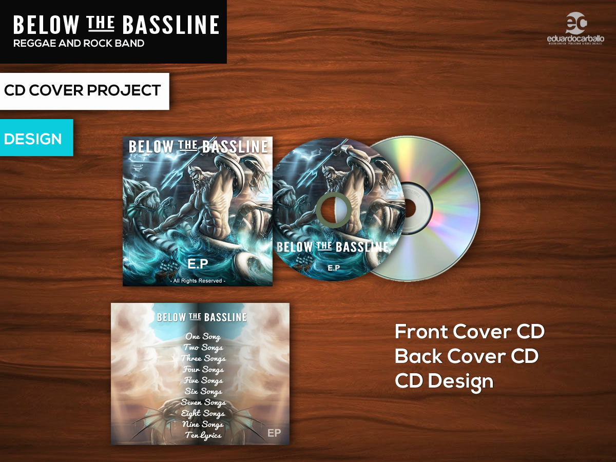 CD Cover Design by E.C.Designer for YT Music Group | Design #1596206