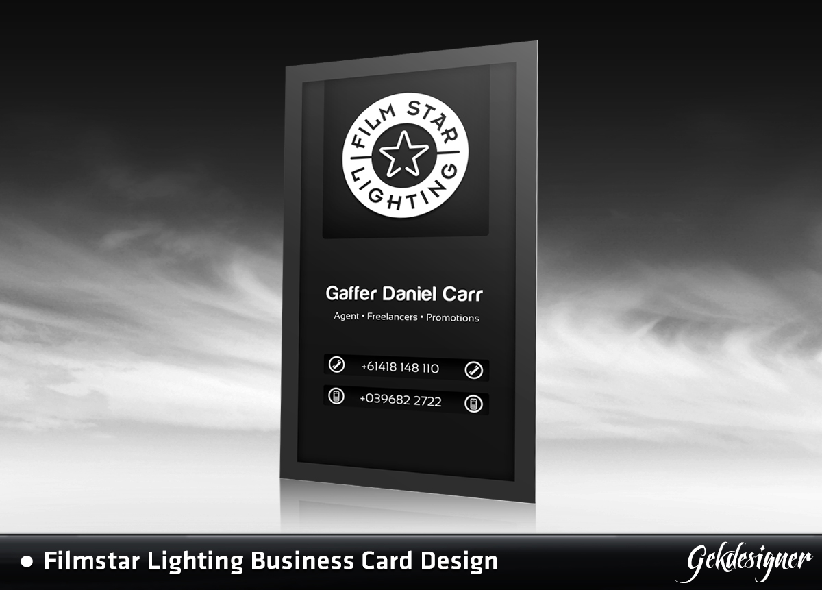 Business Card Design by gekgrfx for this project | Design #1539234