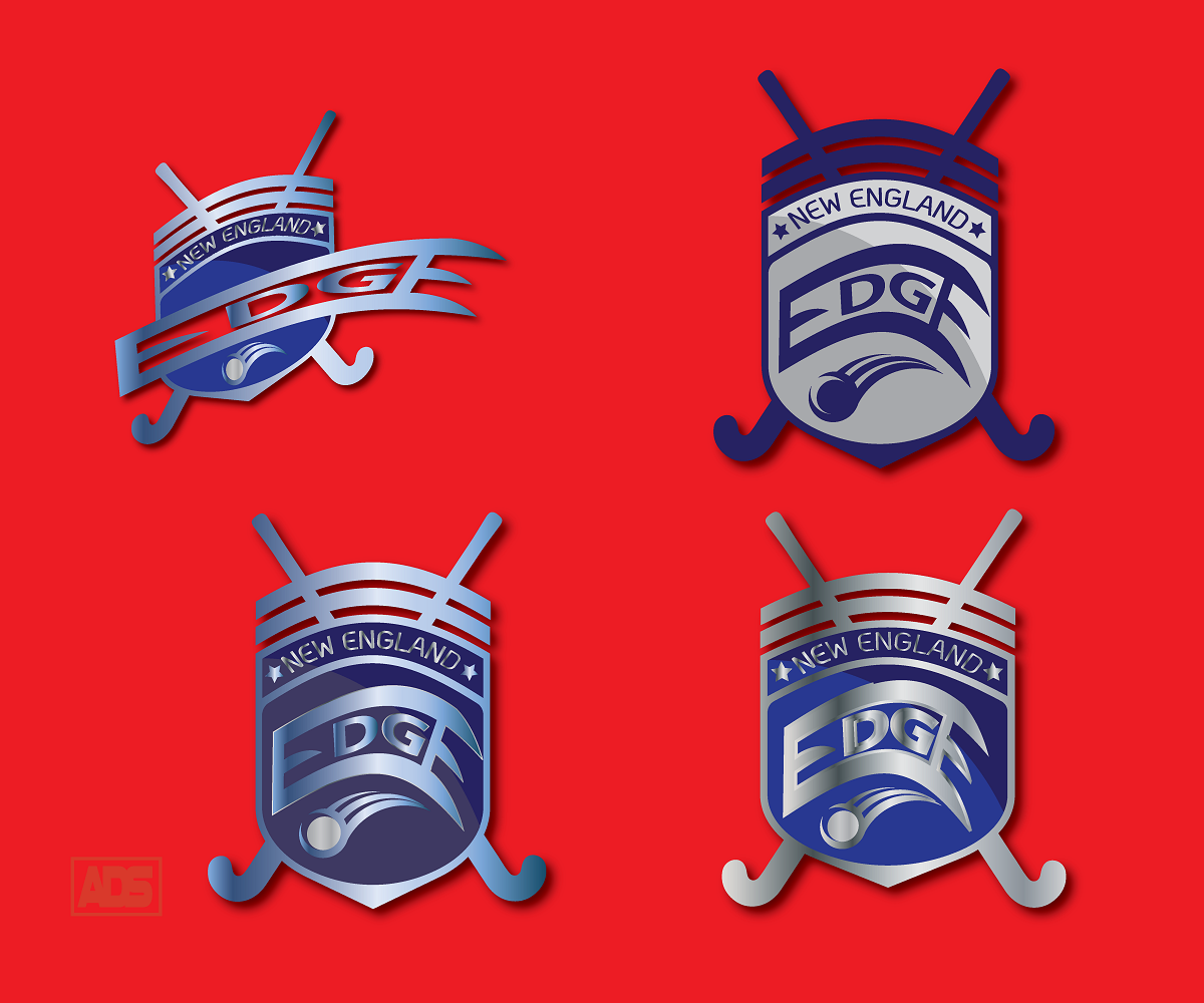 Logo Design by BULB for New England Edge Hockey | Design #5619121