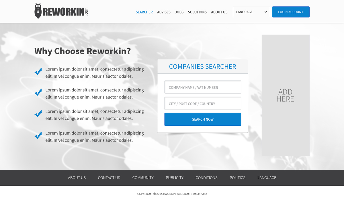 Web Design by Hashim Creetto for this project | Design #5619706