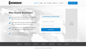 Web Design by Hashim Creetto for this project | Design: #5619706