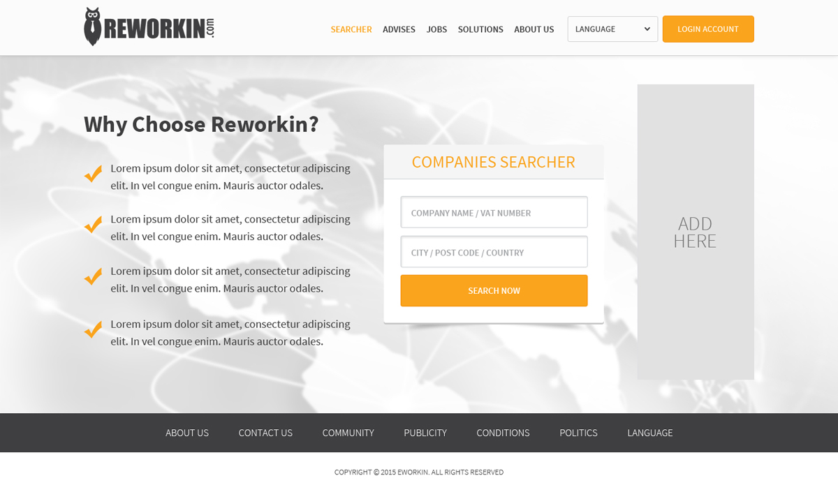 Web Design by Hashim Creetto for this project | Design #5627395