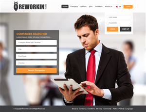 Web Design by OM for this project | Design: #5626332