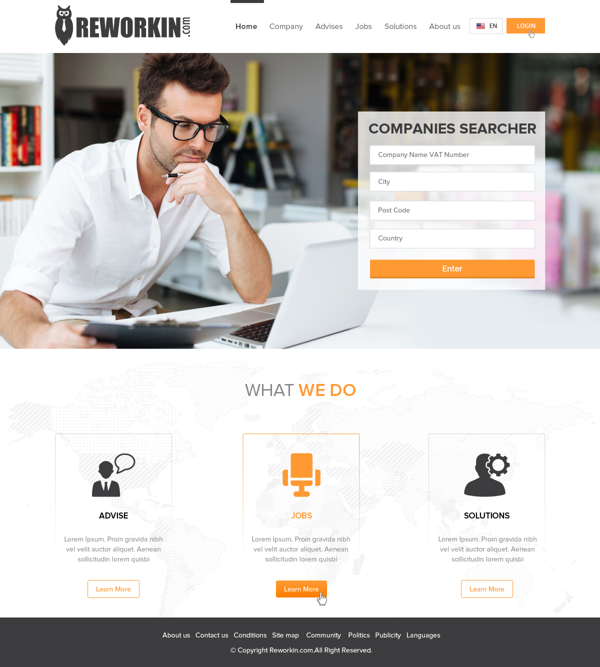 Web Design by OM for this project | Design #5626339