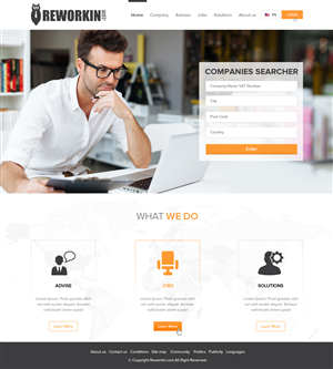 Web Design by OM for this project | Design: #5626339