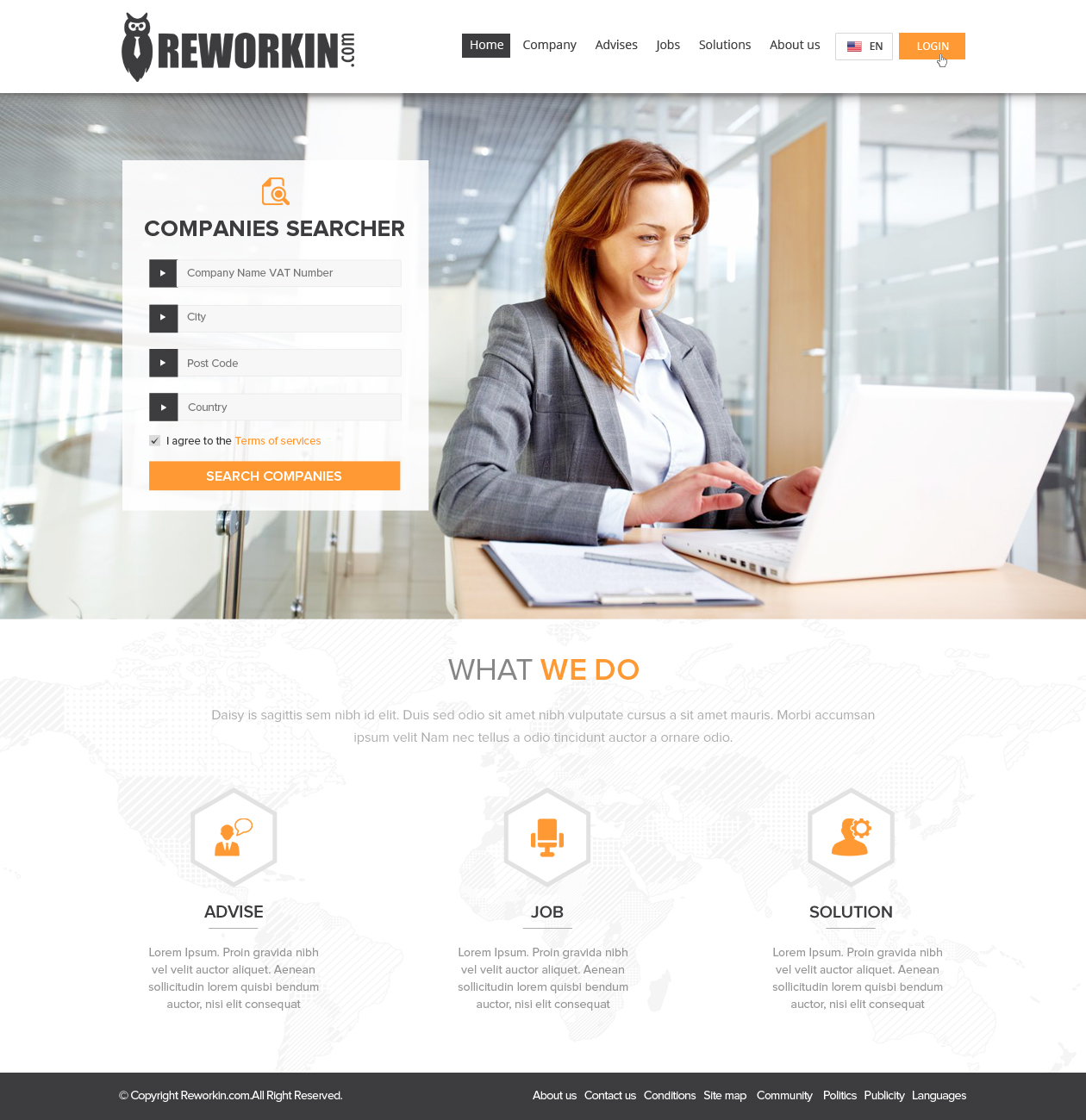 Web Design by OM for this project | Design #5626354