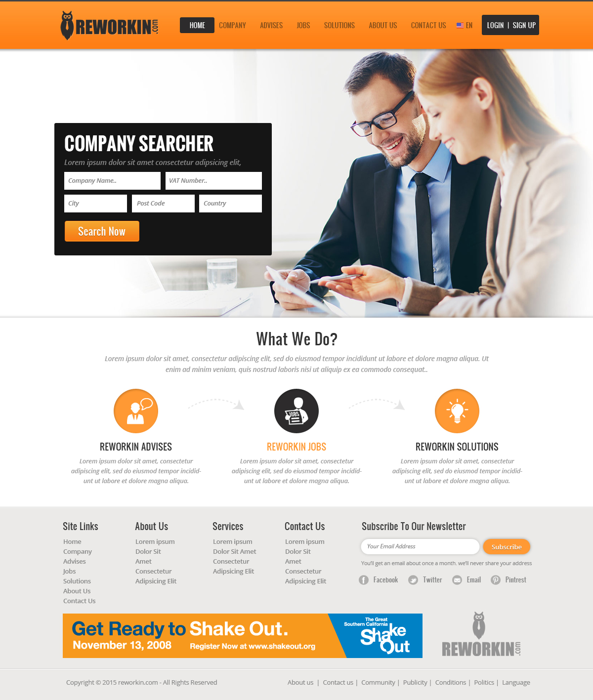 Web Design by OM for this project | Design #5626376